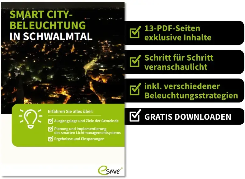 Unser Whitepaper mit vielen spannenden Einblicken im eine Smart-City Beleuchtung