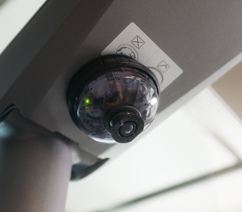 Installierter Controller für smarte Straßenbeleuchtung